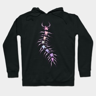 Rainbow Toothy Centipede Hoodie